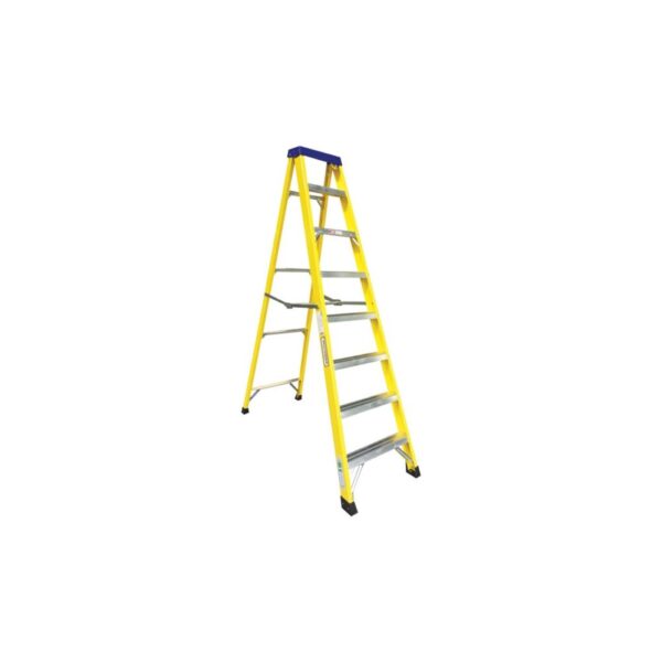 Fibreglass Step Ladder - 8 Tread