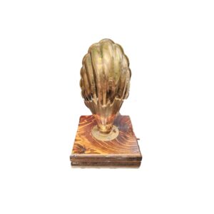 Classic Theatre Footlight With Brass Shell