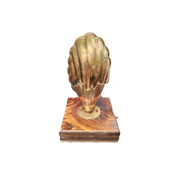 Classic Theatre Footlight With Brass Shell