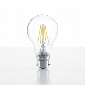 GLS Lamp 4.5W B22 LED (Clear) (Warm White) DIMMABLE
